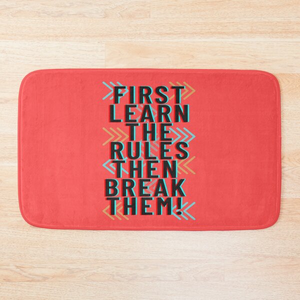 Item preview, Break the rules designed and sold by Monkey204.