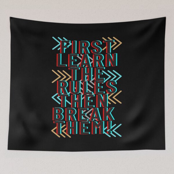 Item preview, Break the rules designed and sold by Monkey204.