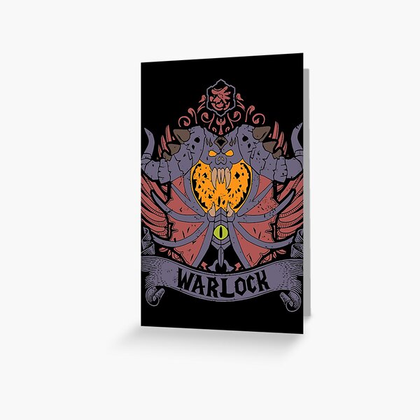 WARLOCK - ELITE EDITION | Perfect Gift Greeting Card