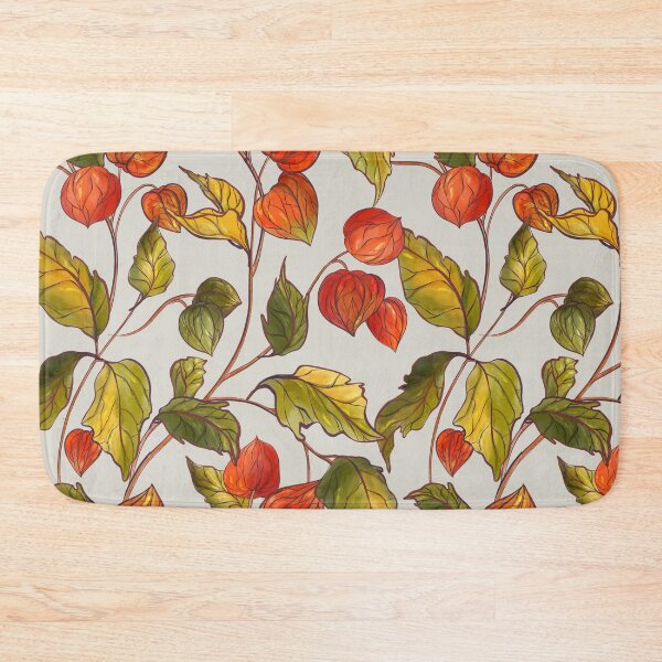 Item preview, Fall autumn physalis plants dark designed and sold by Milatoo.
