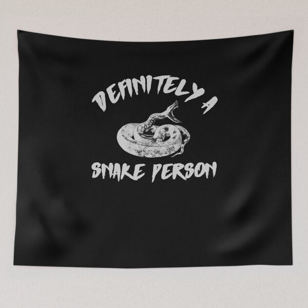 Item preview, Definitely A Snake Person designed and sold by ILLYL Creatives.
