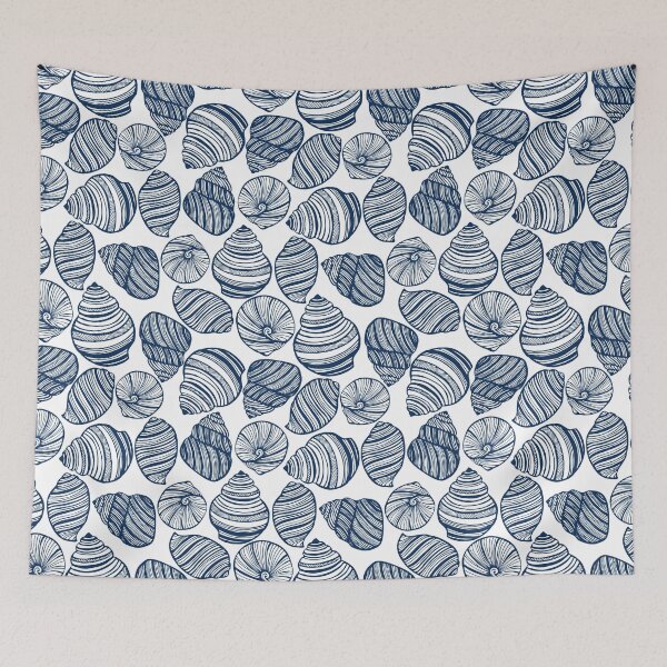 Item preview, Blue Shells designed and sold by Daria Heaney.