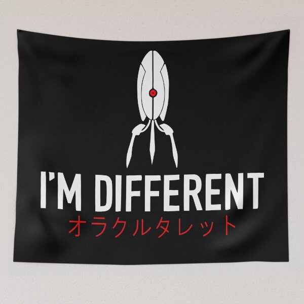 Item preview, I'm Different - Oracle Turret - Videogame designed and sold by jacob-jendrey.