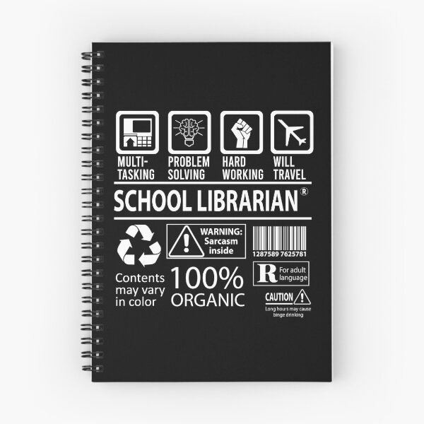 Item preview, School Librarian T Shirt - Multitasking Job Gift Item Tee designed and sold by cattontawn.