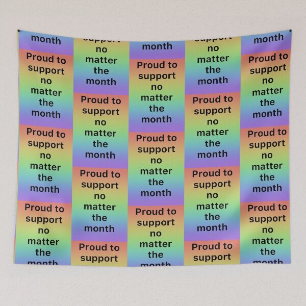Item preview, Proud support- lgbt pride  designed and sold by Gremlin ? Blank.