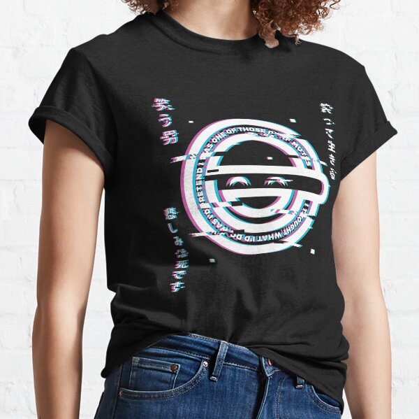 The Laughing Man - Ghost In The Shell Hacker Classic T-Shirt