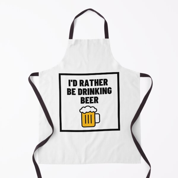 Item preview, I'd Rather be Drinking Beer designed and sold by AskBeeves.