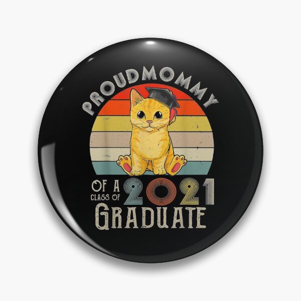 Item preview, Vintage Cat Proud Mommy Of A Class Of 2021 Senior Graduate  designed and sold by tashiav.