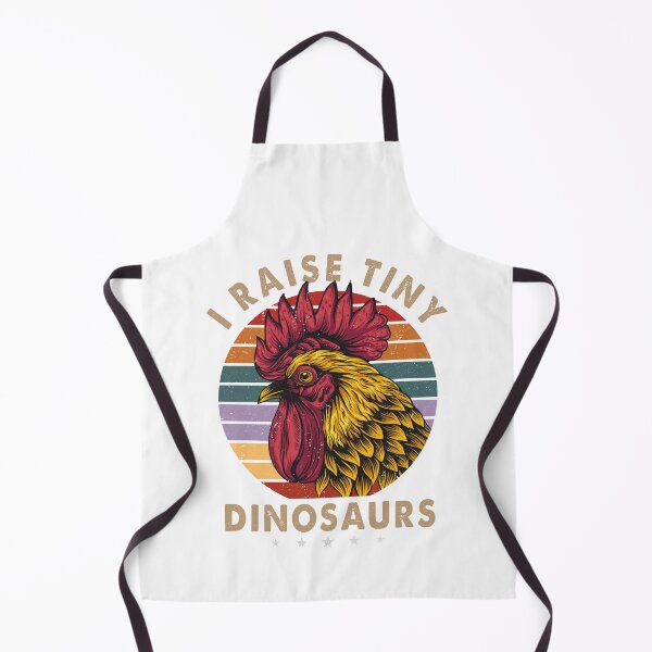 Item preview, I Raise Tiny Dinosaurs Chickens Poultry Farmer Farm Retro designed and sold by Ameddesigns.