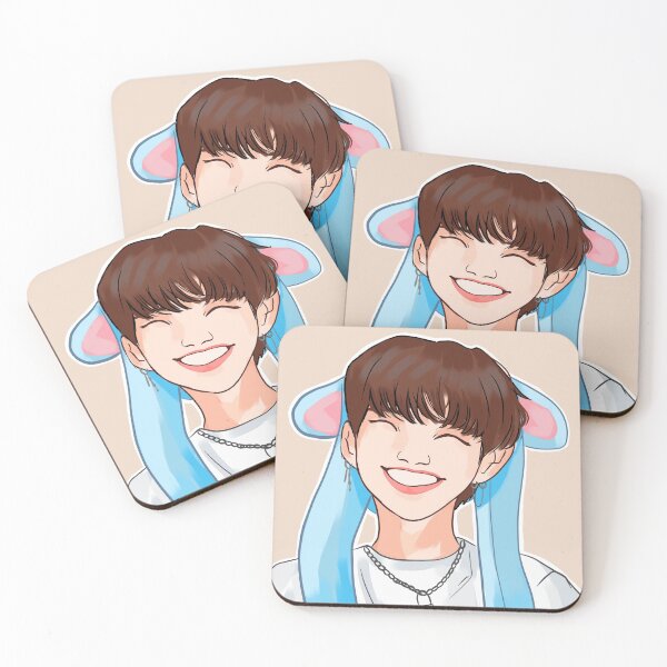 Item preview, Stray kids Han jisung artwork [cream version] designed and sold by LilMissRandom17.