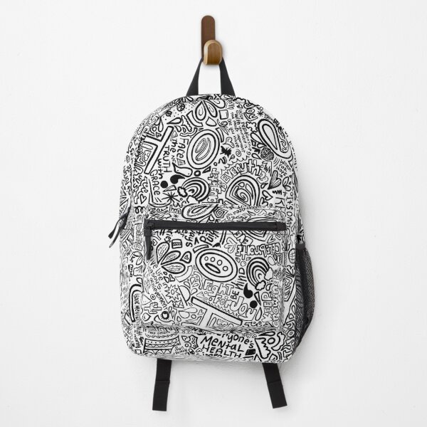 Keep Growing Original b&w Backpack