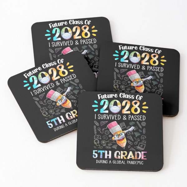 Item preview, 1ydy Colourful Class Of 2028 Fifth Grade Back To School  designed and sold by tashiav.