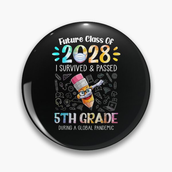 Item preview, 1ydy Colourful Class Of 2028 Fifth Grade Back To School  designed and sold by tashiav.