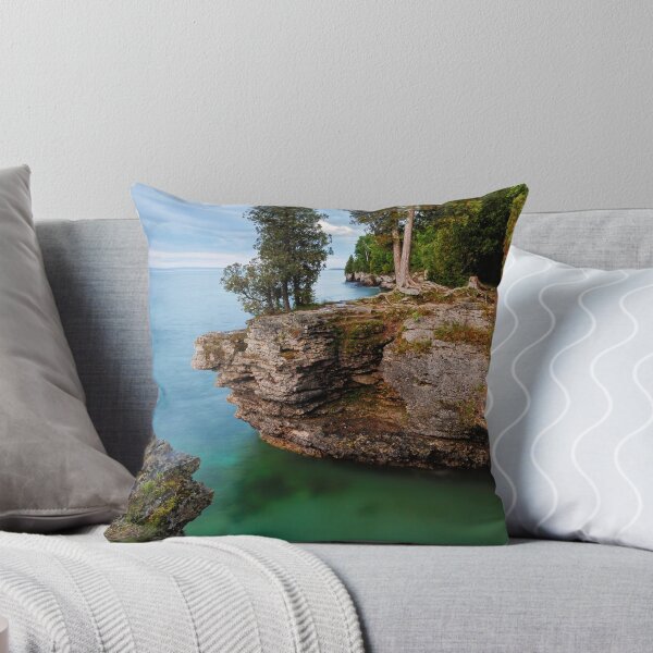 Item preview, Rocky Cliffs at Cave Point designed and sold by Kenneth Keifer.