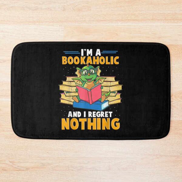 Item preview, I'm A Bookaholic And I Regret Nothing Dragon Reading Book  designed and sold by zpruby.