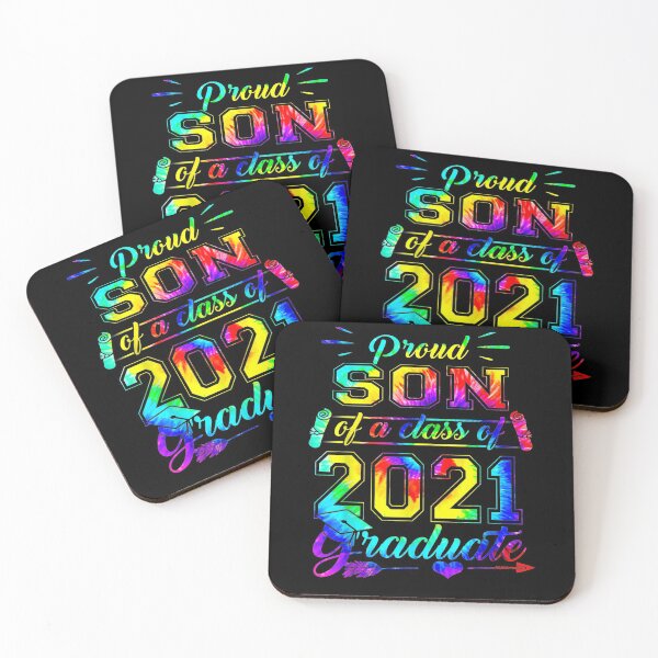 Item preview, Mens Funny Proud Son Of A 2021 Graduate Class Of 21  designed and sold by tashiav.