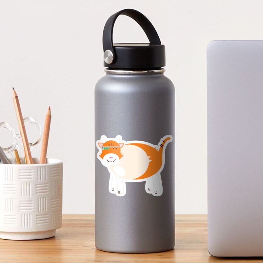 Kitty Cow Sticker