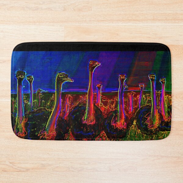 Item preview, NEON OSTRICHES designed and sold by THE AMERICAN TEEVANGELIST.