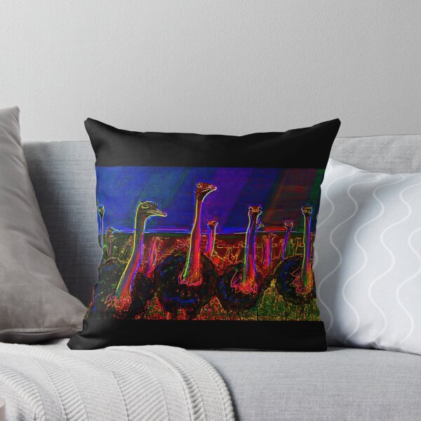 Item preview, NEON OSTRICHES designed and sold by THE AMERICAN TEEVANGELIST.