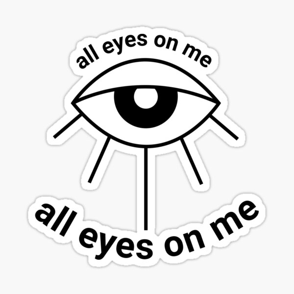 Item preview, All eyes on me - Bo Burnham - Inside designed and sold by bethsdesign.