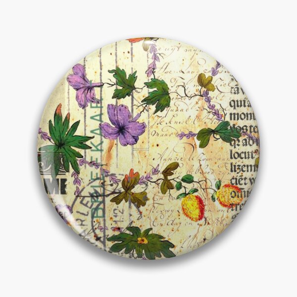 Item preview, Pink & Lavender Floral Collage designed and sold by artistoutfitter.
