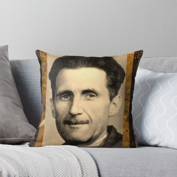 Item preview, George Orwell Famous Author Vintage Portrait Public Domain Images Design designed and sold by EarthArtDesigns.