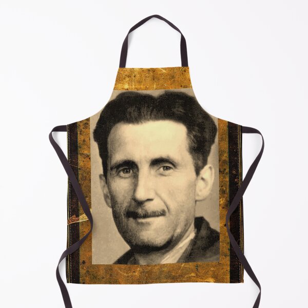 Item preview, George Orwell Famous Author Vintage Portrait Public Domain Images Design designed and sold by EarthArtDesigns.