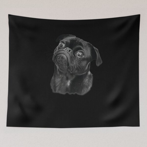 Item preview, Pug For Dog Mom Dad Gift Idea Funny Cute Black Pug  designed and sold by tashiav.