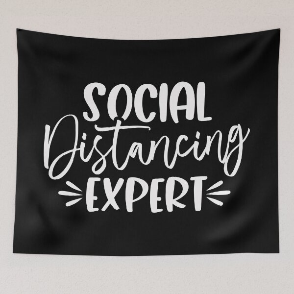 Item preview, Social distancing expert designed and sold by pnkpopcorn.