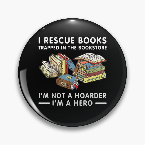 Item preview, I Rescue Book Trapped In The Bookstore I'm Not A Hoarder  designed and sold by tashiav.