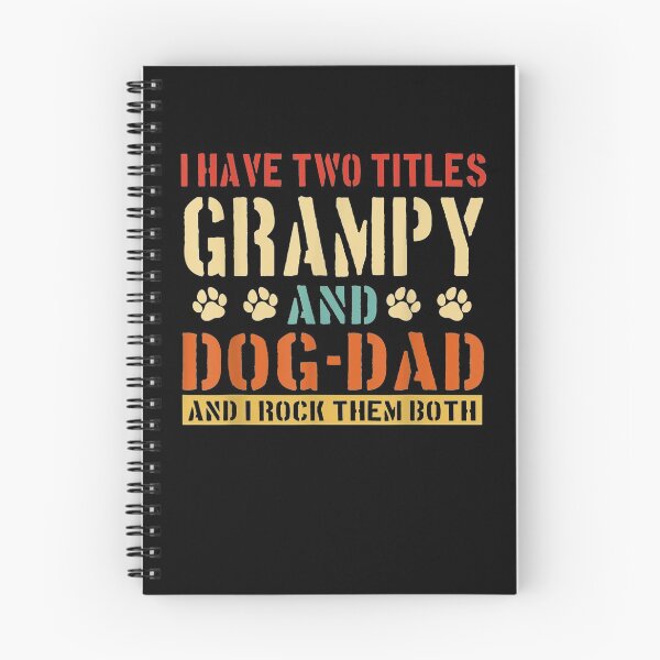 Item preview, Mens I Have Two Titles Grampy And Dog Dad Vinatge Fathers Day  designed and sold by zpruby.