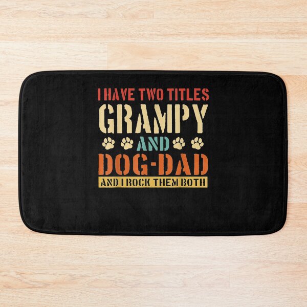 Item preview, Mens I Have Two Titles Grampy And Dog Dad Vinatge Fathers Day  designed and sold by zpruby.