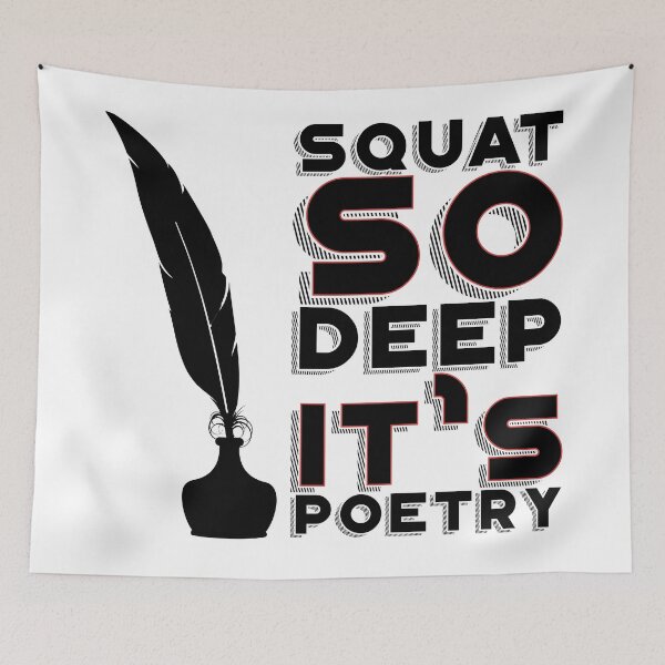 Item preview, Squat Poetry designed and sold by Dreams of Dubai.