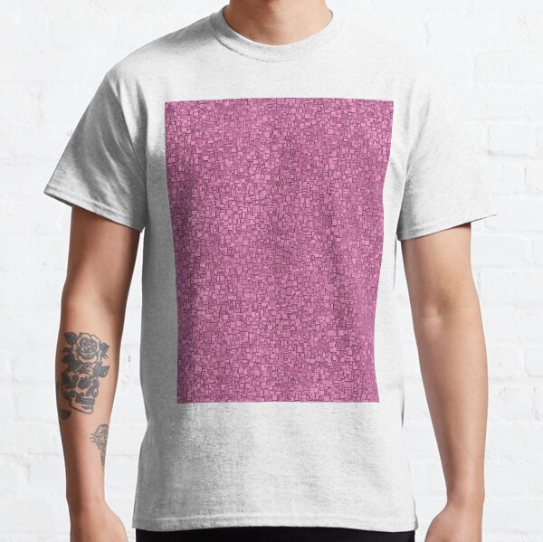 Aritificial Red Blocks Classic T-Shirt