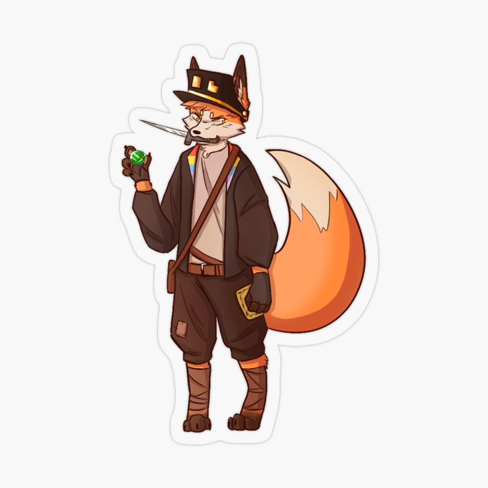 Fundy, dream smp, dutch, fox, furry, minecraft, HD phone wallpaper