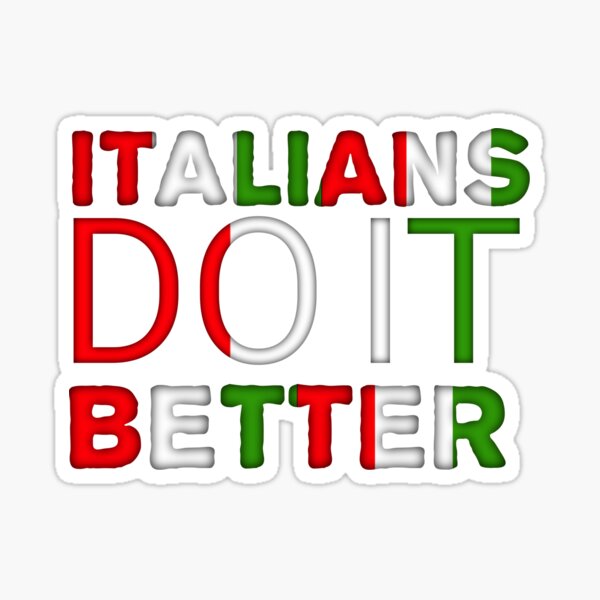 Sticker Italiener Meme Redbubble