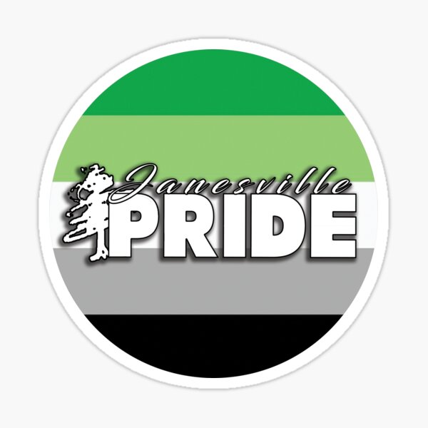 JPride Aromantic Sticker