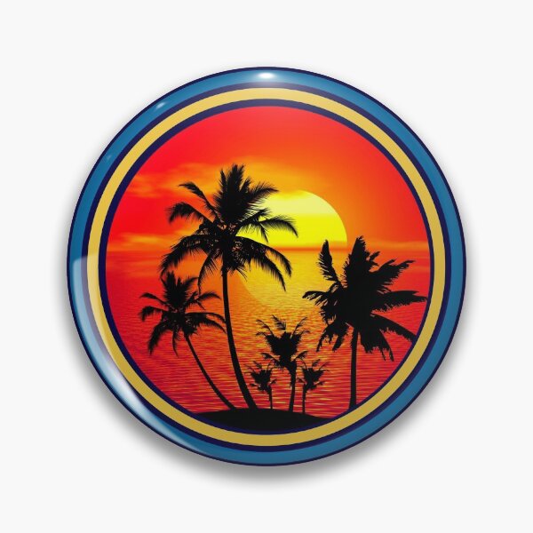 Item preview, Sunset and Palm Trees designed and sold by artistoutfitter.