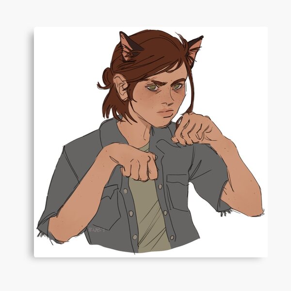 Catgirl Ellie Canvas Print