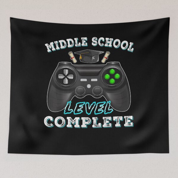 Item preview, Middle School Level Complete Funny Gamer Graduation  designed and sold by tashiav.