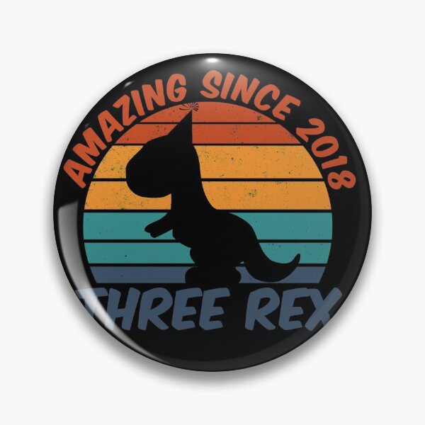 Item preview, Three Rex - Amazing Since 2018 designed and sold by LarrysDesigns.