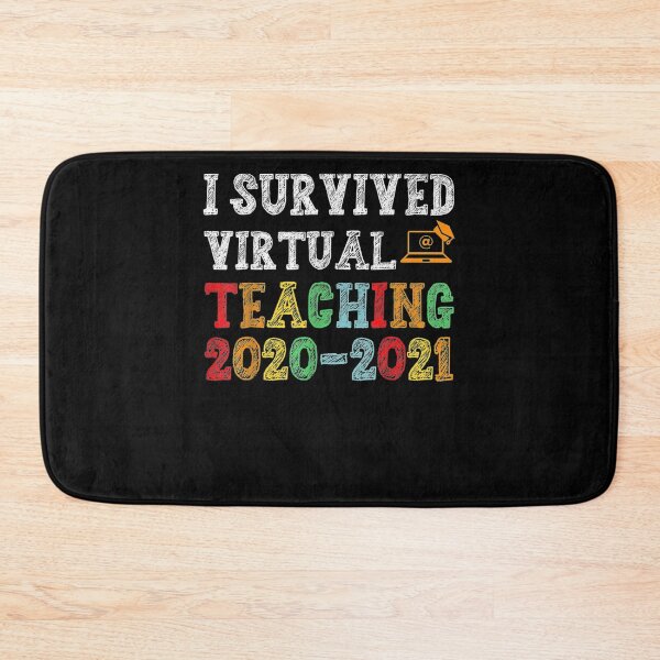 Item preview, I Survived Virtual Teaching End Of Year Teacher Remote Funny  designed and sold by tashiav.