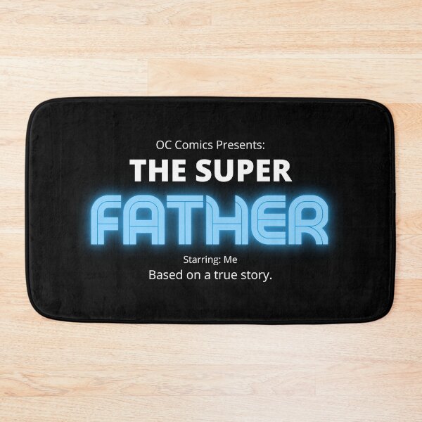 Item preview, THE SUPER FATHER | SUPERHERO | RETRO FUTURISTIC 90'S VIBES DESIGN | NEON VAPORWAVE  designed and sold by desiigned.