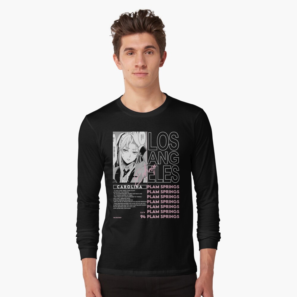 Anime Girl  Los Angeles T Shirt Essential T-Shirt for Sale by