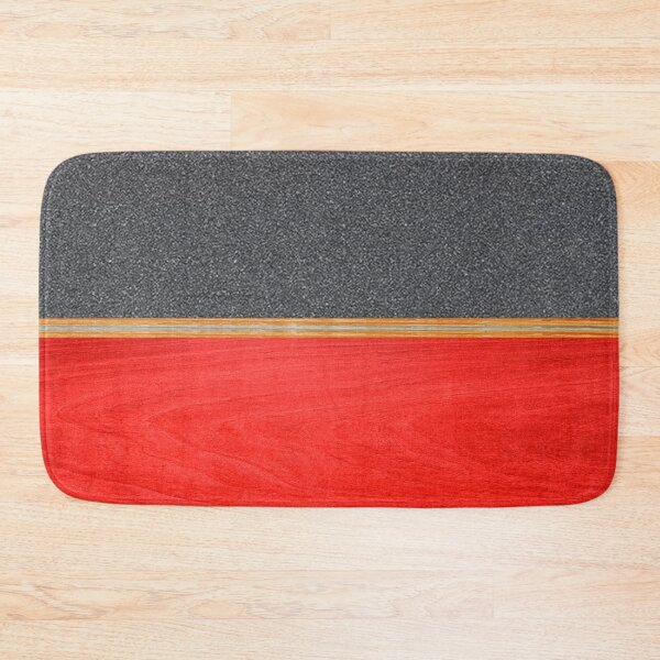 Item preview, SPLIT Skate Deck - grip tape and RED designed and sold by Tree45.