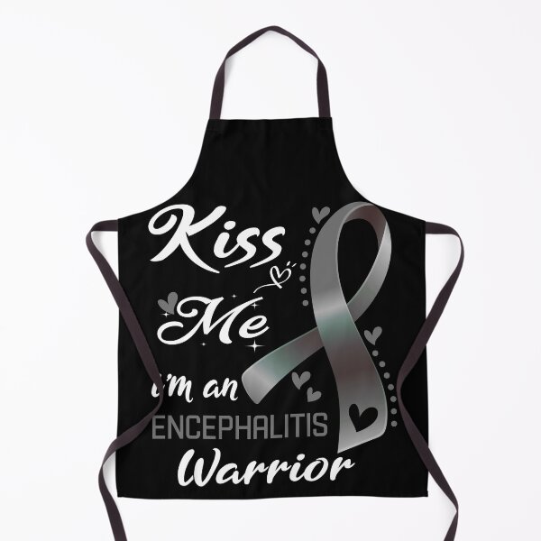 Item preview, Kiss Me I'm A Encephalitis Warrior designed and sold by hvoid41.