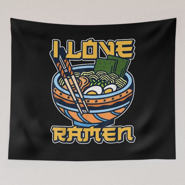Item preview, I Love Ramen Korean Ramen Chopsticks Korean Food  designed and sold by tashiav.