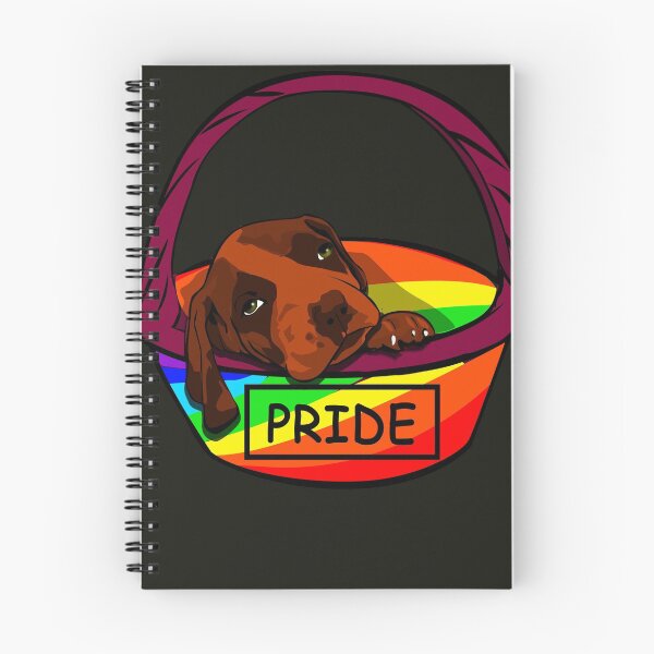 Item preview, Sleepy LGBT supporter dog designed and sold by PetsPal.