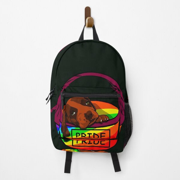 Item preview, Sleepy LGBT supporter dog designed and sold by PetsPal.