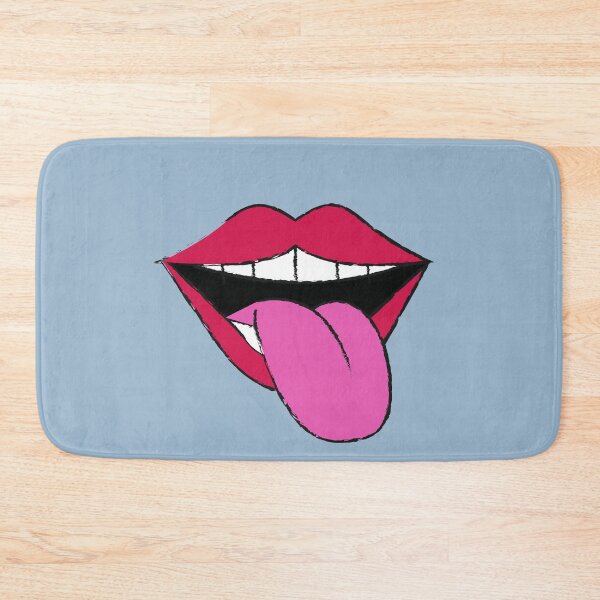 Item preview, Pink lips and tongue design designed and sold by ANikCreations.